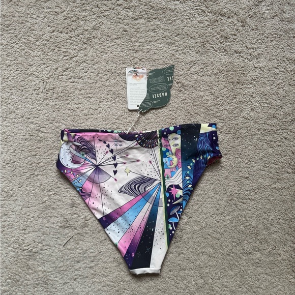 Agua Bendita Penelope Eter High-Waisted Bikini Bottom - Picture 7 of 7